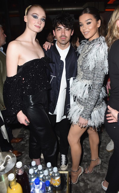 Sophie Turner, Joe Jonas, Hailee Steinfeld, 2019 Grammys, After Party
